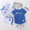 Boys summer short sleeve suit two-piece set